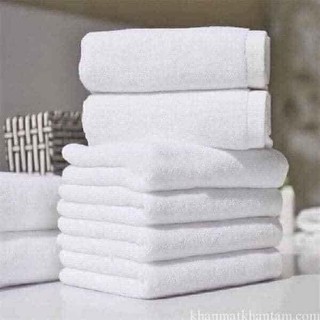 Khăn tắm trắng Khách sạn, Resort xuất dư, KT 70x140cm