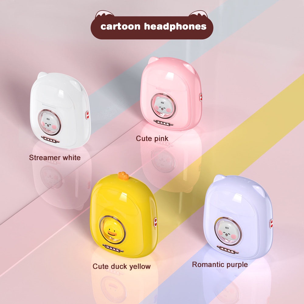 Nova Tai Nghe Bluetooth Tws Không Dây Nhét Tai Dễ Thương Làm Quà Tặng Túi Xách Cho Nữ