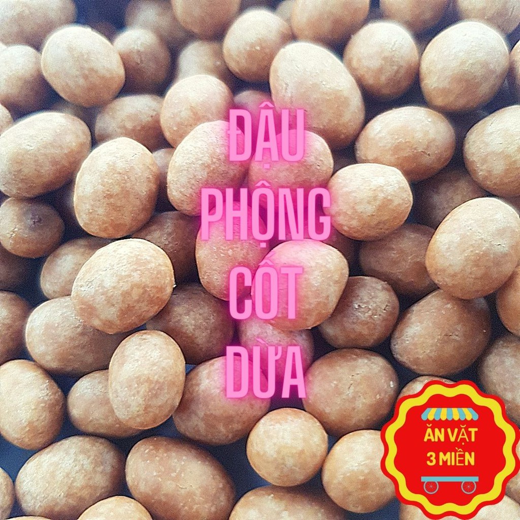 Đậu Phộng Da Cá Vị Cốt Dừa Giòn, Thơm, Ngon / Phương Huyền food gói 100gr