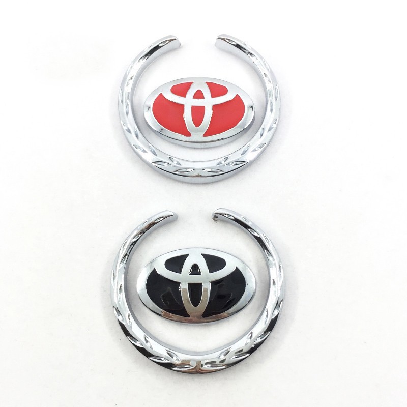 Logo Kim Loại Trang Trí Xe Hơi Toyota - 1 Cái