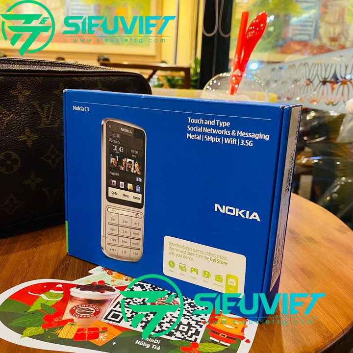 ĐIỆN THOẠI NOKIA C3-01 CHÍNH HÃNG FULLBOX