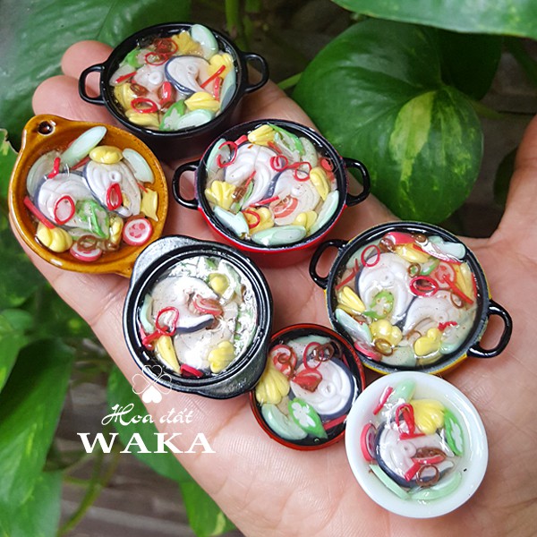 Canh chua Mini 01- Đất Sét Cao Cấp