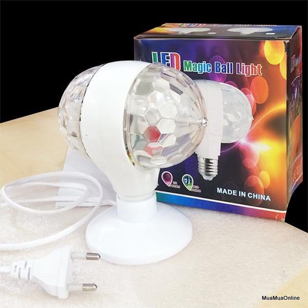 Đèn Xoay 7 Màu Để Bàn