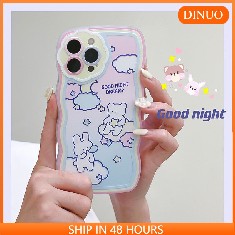 Ốp Điện Thoại Họa Tiết Hoa / Gấu / Đám Mây Cho iphone 7 / 7plus / 8 / 8plus / xs / 11 / 12 / 13 / 14 / pro / max / plus / promax