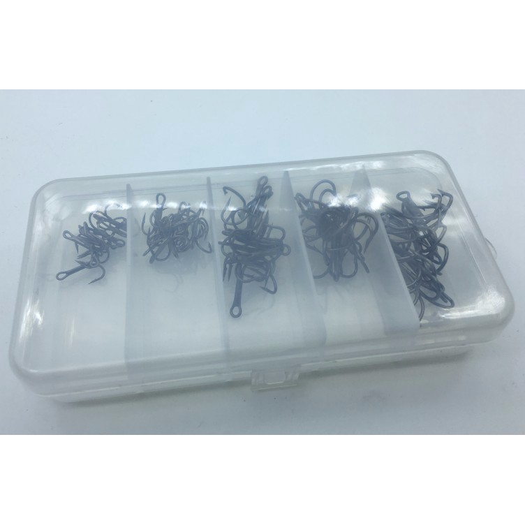 Hộp 50 Lưỡi Câu Cá Size 2 / 4 / 6 / 8 / 10 Mới