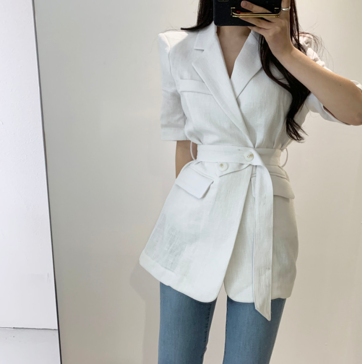 Áo Khoác Tay Ngắn Thời Trang Hàn Quốc 2021 | BigBuy360 - bigbuy360.vn