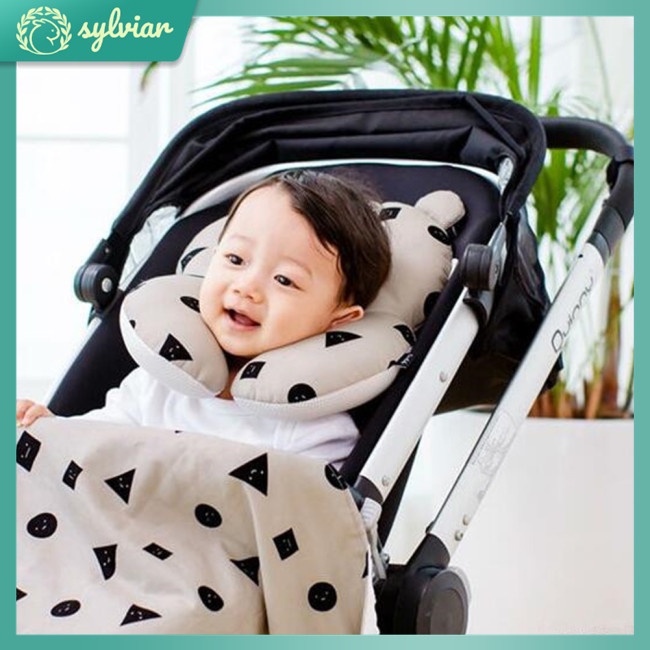 Gối ngủ tựa đầu lõm thời trang cho bé sơ sinh