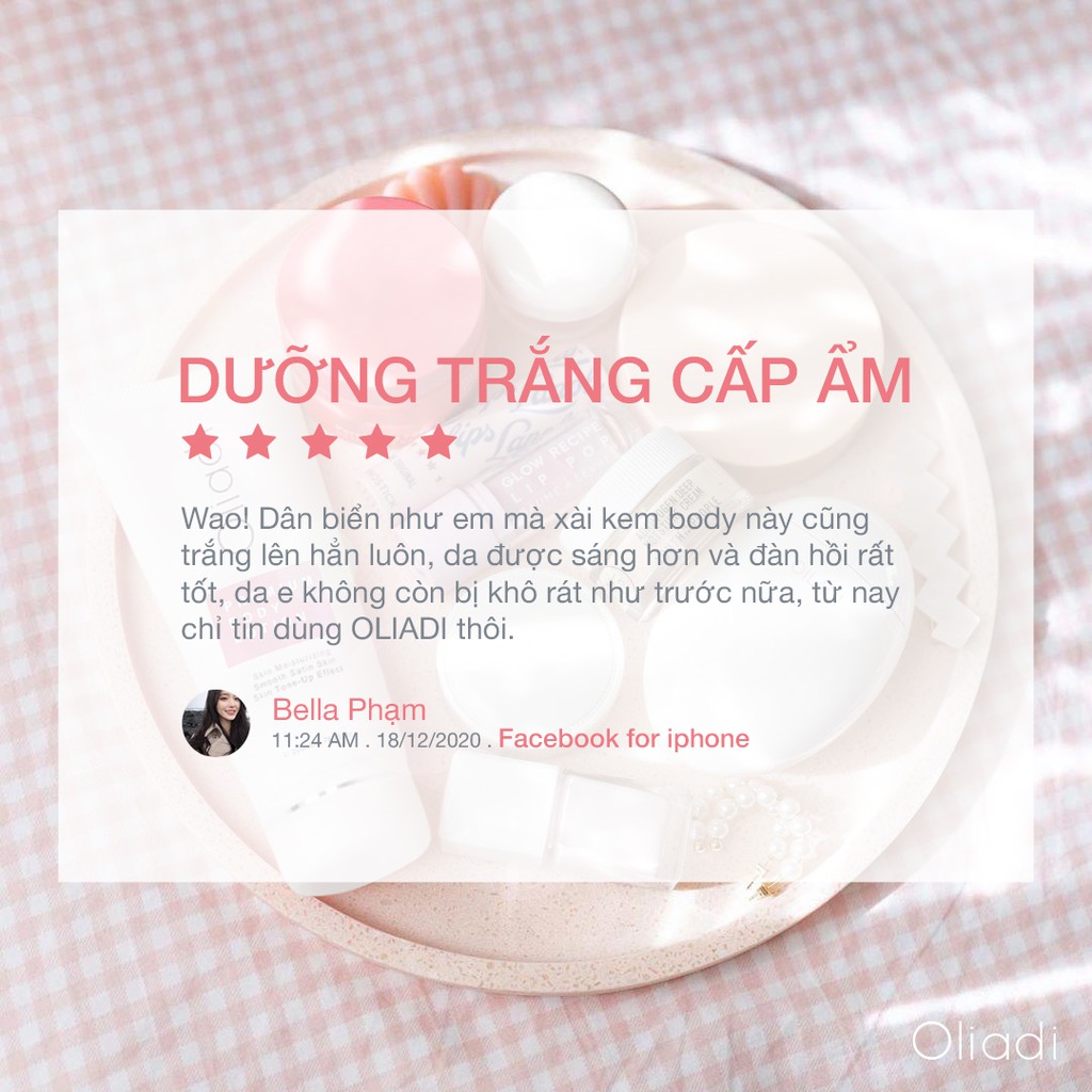[CHÍNH HÃNG] COMBO 3 Kem body cấp ẩm dưỡng trắng OLIADI | BigBuy360 - bigbuy360.vn