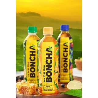 vỉ 6 chai trà mật ong bon cha vị tắc 450 ml