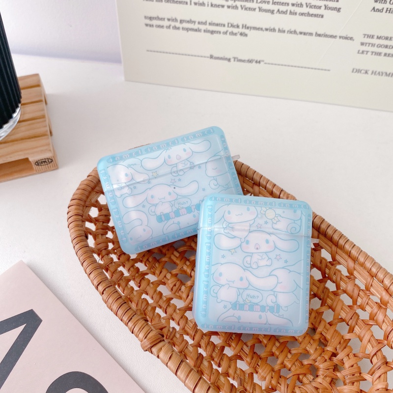 Vỏ Bảo Vệ Hộp Sạc Tai Nghe AirPods 1 2 Pro 3 Pro 3 Bằng TPU Dẻo Nhám Họa Tiết Chó Yugui Dễ Thương Kèm Móc Khóa