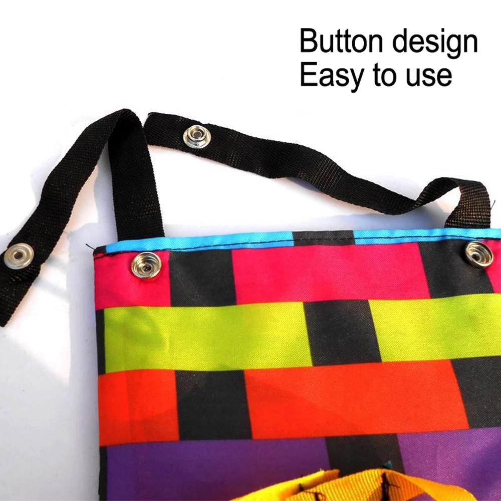 Túi Đựng Đồ Dùng Bằng Vải Bố Chống Thấm Nước Gắn Khung Trước Xe Đạp Tiện Dụng