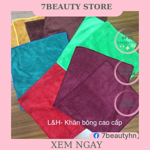 Khăn gội đầu spa 35*75 cm dùng trong spa thẫm mỹ viện
