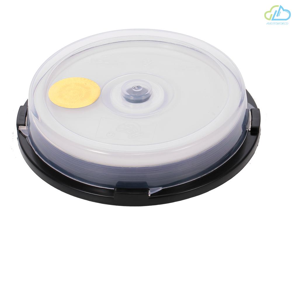 Bộ 10 Đĩa Dvd + R Dl 8.5gb 215min 8x Dvd + Đầu Đọc Đĩa Trắng