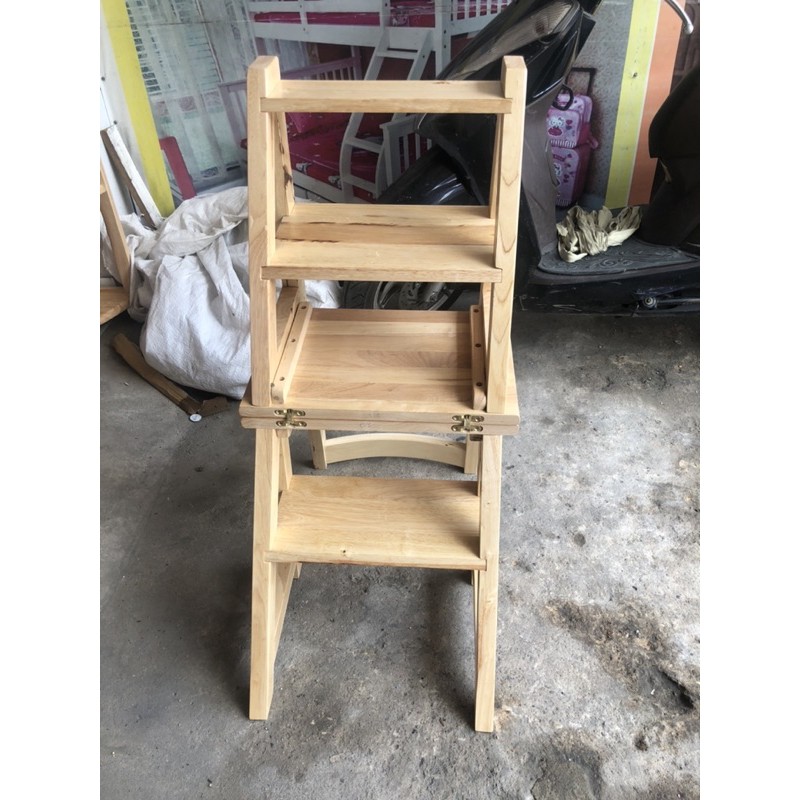 Ghế Bậc Thang Xếp Gọn Thành Ghế Ngồi ( Cao 89cm )