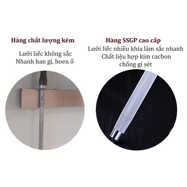 Cây liếc dao, liếp dao, mài dao, mài kéo thép hợp kim đa năng tiện dụng