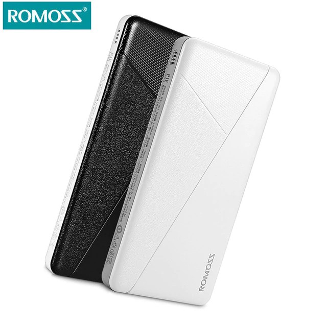 Sạc Dự Phòng Romoss PIE10 10000mAh Lõi Polymer Siêu Mỏng - BH 1 Năm - Hưng Long PC