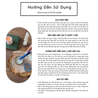 Nến thơm ADORA - Vintage Tin size S