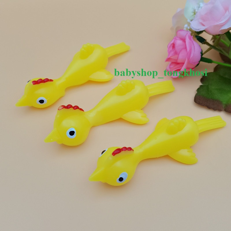 Gà cao su bắn vui chơi giải trí-xả tress- gà dính tường siêu hot vui nhộn