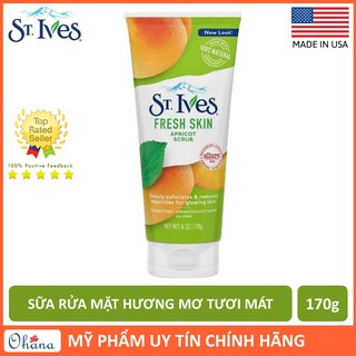 Sữa rửa mặt St.Ives Hương Mơ tươi mát 170g
