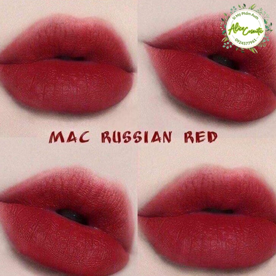 [ HÀNG AUTH GIÁ SỈ ] Son MAC Matte Màu 612 Russian Red – Đỏ Trầm giá sỉ