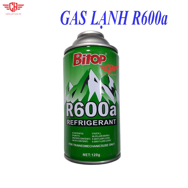 Gas Lon Tủ Lạnh R600a 120g