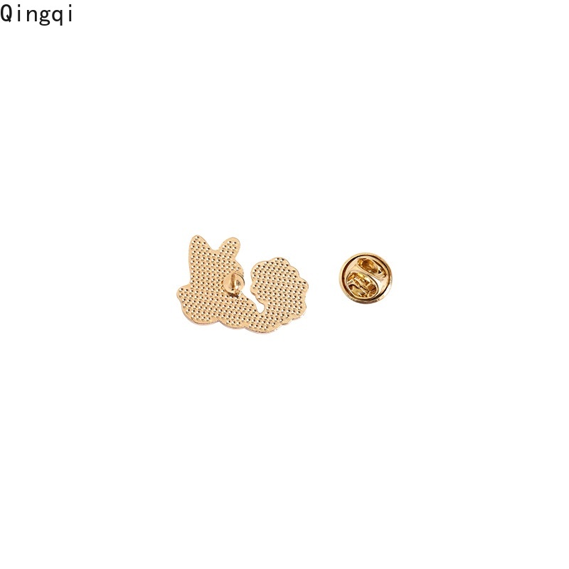 Ghim Cài Áo Hình Thỏ Mặt Trăng Dễ Thương