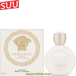 Dưỡng Thể Nữ 200Ml Versace Eros Pour Femme Luxury Body Lotion, suu.shop Cam Kết 100% Chính Hãng.