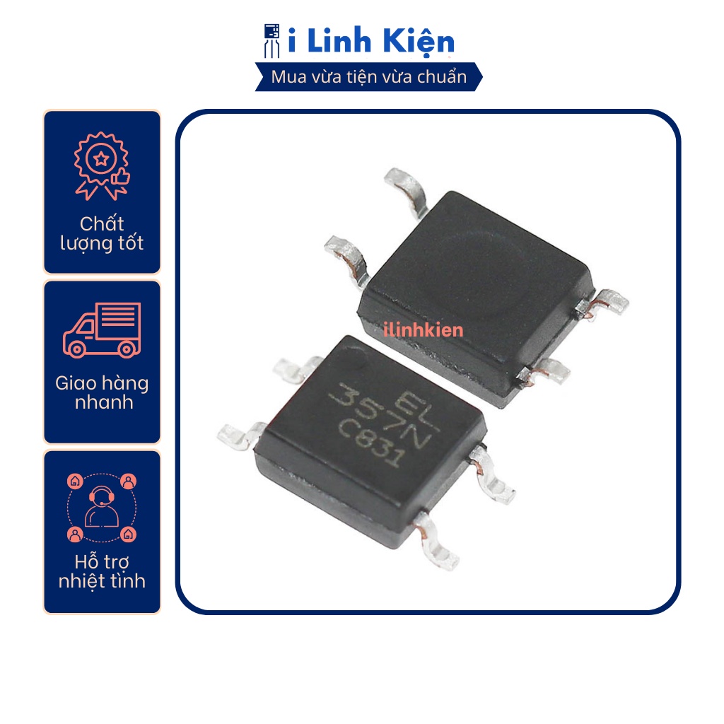 Ic quang EL357N-C SOP-4 chính hãng Everlight