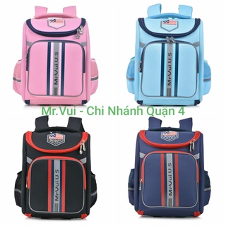 Balo học sinh trẻ em tiểu học dành cho bé gái và bé trai lớp 3-4 -5 Chống gù lưng - Mr Vui BLCG782 – Hàng cao cấp
