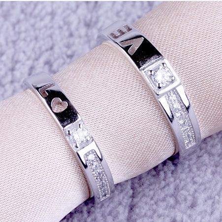 Nhẫn Cặp Nam, Nữ Phong Cách Hàn Quốc NC127