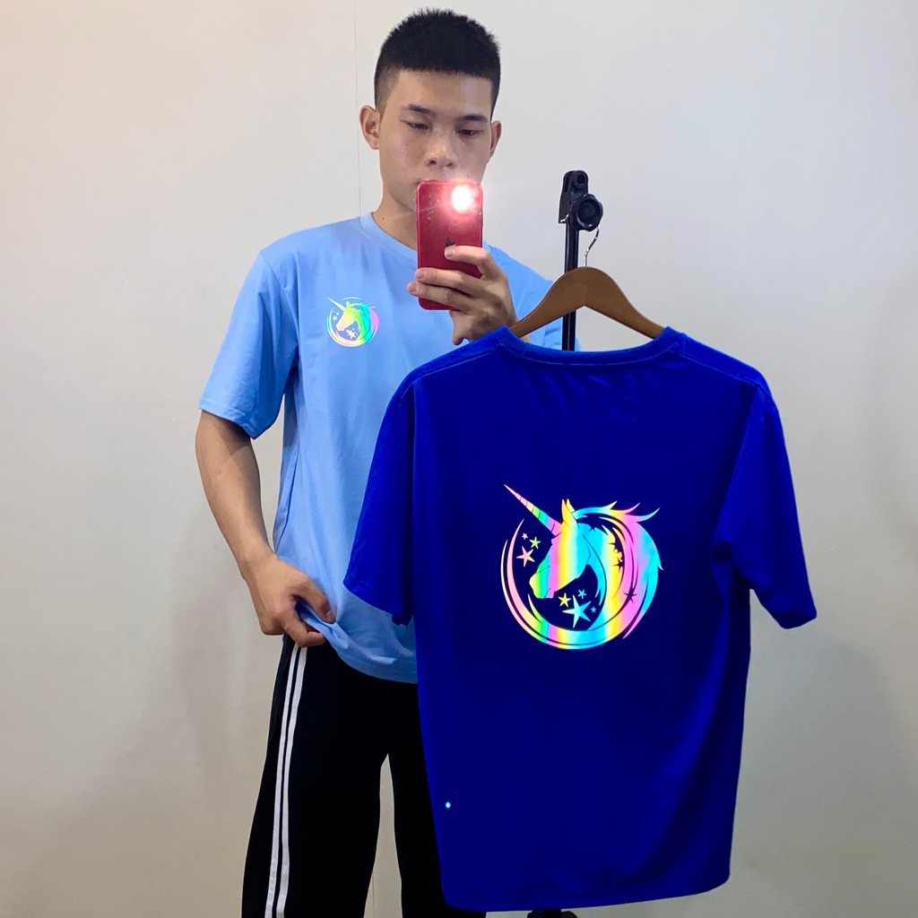 [FREESHIP-HÀNG LOẠI 1] Aó thun phản quang Kỳ Lân, Aó phông UNISEX họa tiết Kỳ Lân siêu hot - PQ37