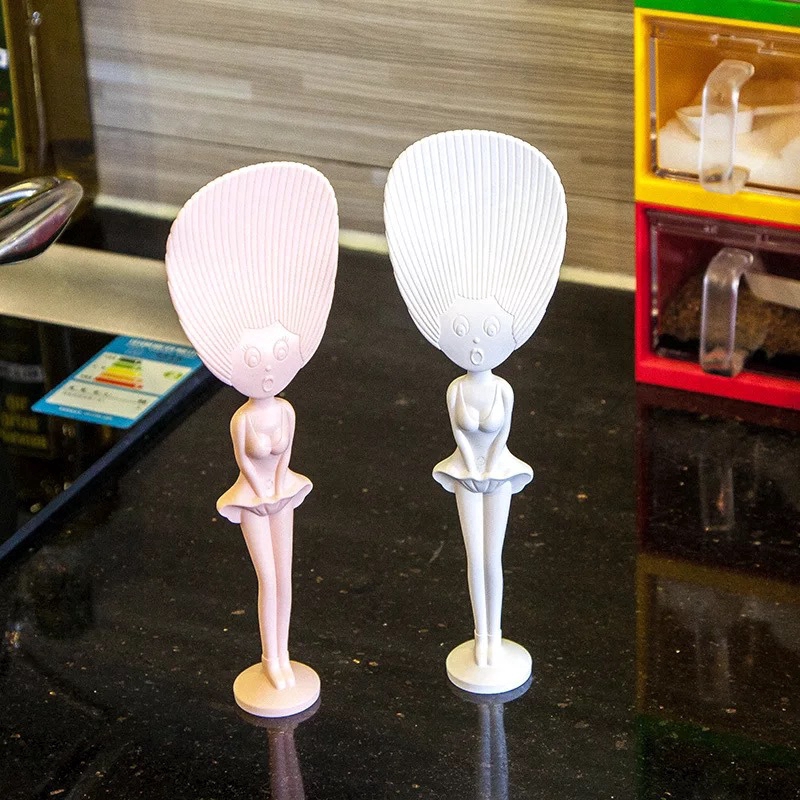 Muỗng xới cơm bằng chất liệu chống dính thiết kế sáng tạo tiện dụng cho nhà bếp