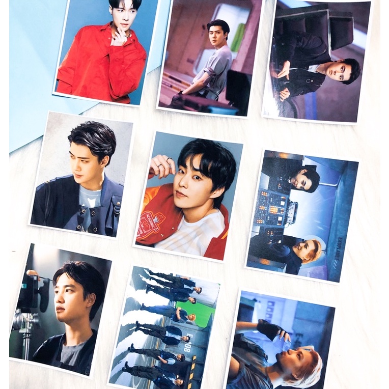 Set 54 ảnh lomo card EXO MV [Don’t fight the feeling]