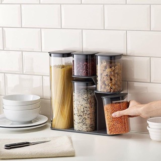 Set 5 hộp PODIUM đựng đồ khô, gia vị các loại của Joseph Joseph