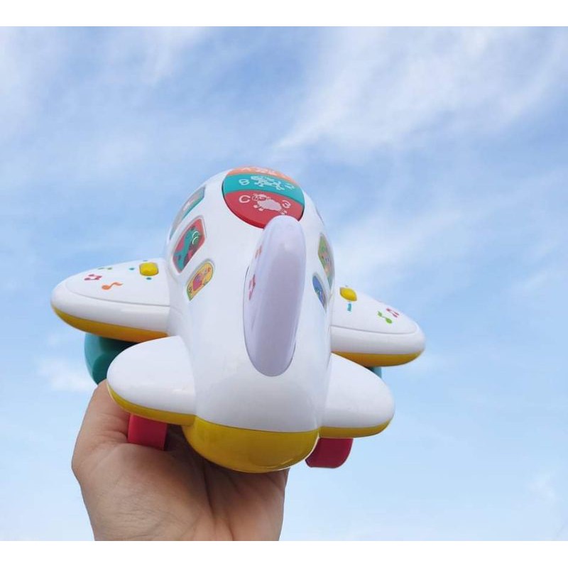 Máy bay Learning Plane Bump'n Go My Kingdom có nhạc, đèn, di chuyển được (tặng kèm pin)