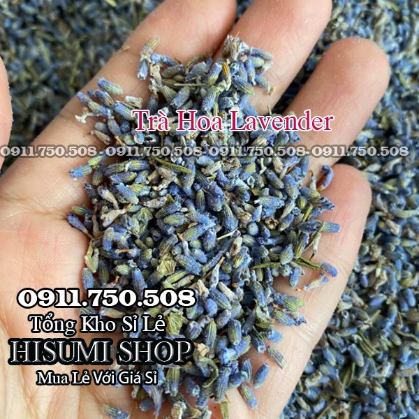 GIÁ TỐT - 100gr trà hoa oải hương, Trà hoa lavender