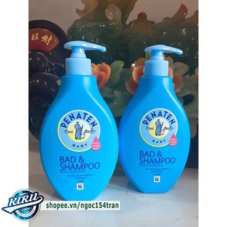 Sữa tắm gội chống cảm cúm cho bé penaten của đức