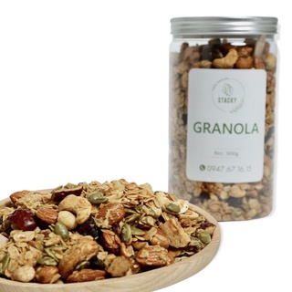 NGŨ CỐC GRANOLA SIÊU HẠT 500GRAM