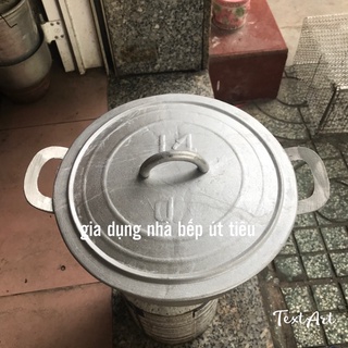 Nồi gang đúc số 14 nguyên khối - 23cm