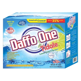 (HÀNG MỸ) BỘT GIẶT HƯƠNG CỎ CHANH THƠM MÁT DAFFO ONE TIDALE (2.27KG)