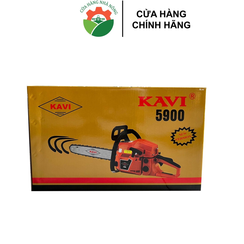 Máy cưa xích KAVI 5900 52cc cao cấp