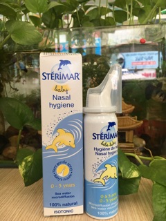 (Nhập khẩu) nước muối biển STERIMAR từ Pháp
