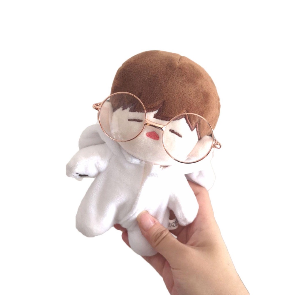 BEBETTERM Mắt Kính Gọng Tròn 12 / 18 Inch Cho Búp Bê