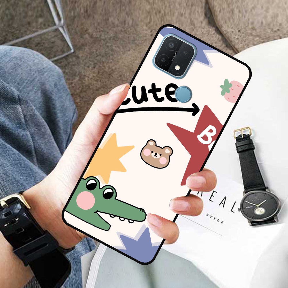 Ốp Oppo A15 / A15s in hình cá mập, khủng long dễ thương, cute (T01 - T06)