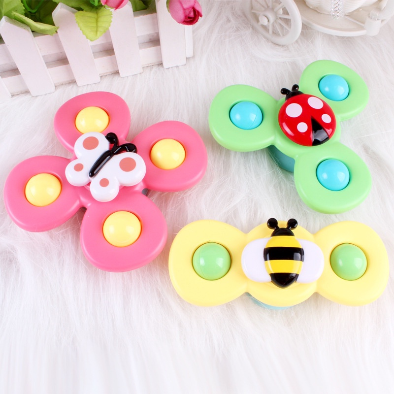 Con Quay Spinner Hình Côn Trùng Vui Nhộn Cho Bé