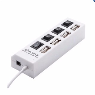 Hub chia USB 4 cổng có công tắc USB 2.0