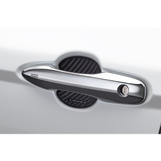 Bộ 4 Decal Carbon Dán Chống Xước Hõm Tay Nắm Cửa Xe Ô Tô