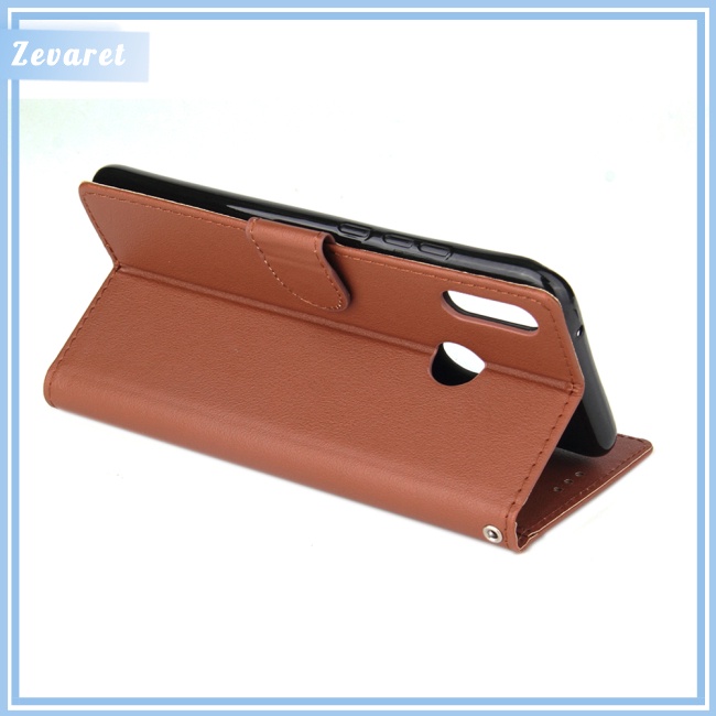 Ốp Điện Thoại Da Nắp Gập Có 3 Ngăn Đựng Thẻ Dành Cho HUAWEI Y9 2019