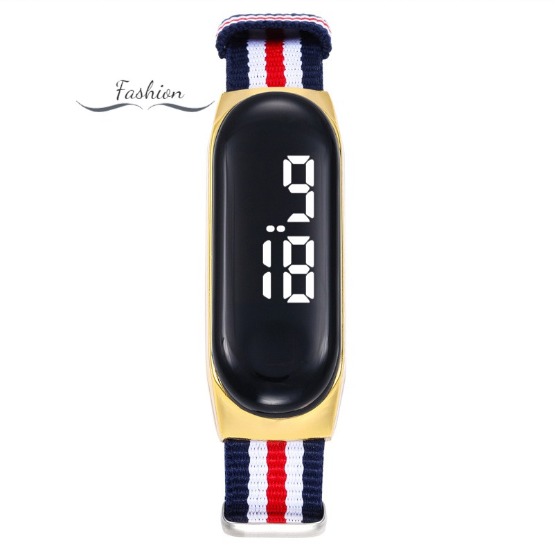 VN Đồng Hồ Đeo Tay M3 M4 Dây Nylon Chống Nước Thời Trang Cho Nam