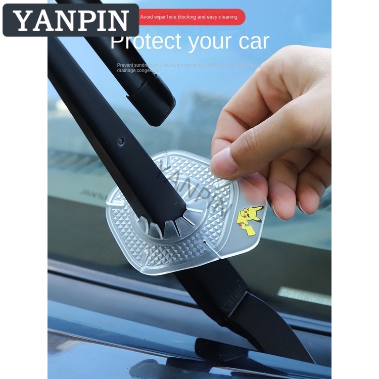 Toyota Ốp Silicon Chống Bụi Cho Cần Gạt Nước Xe Hơi CROSS RUSH WIGO INNOVA Calya Dyna Yaris Sienta Fortuner Harrier Vios Camry Corolla Supra Wish Revo Hiace Altis
